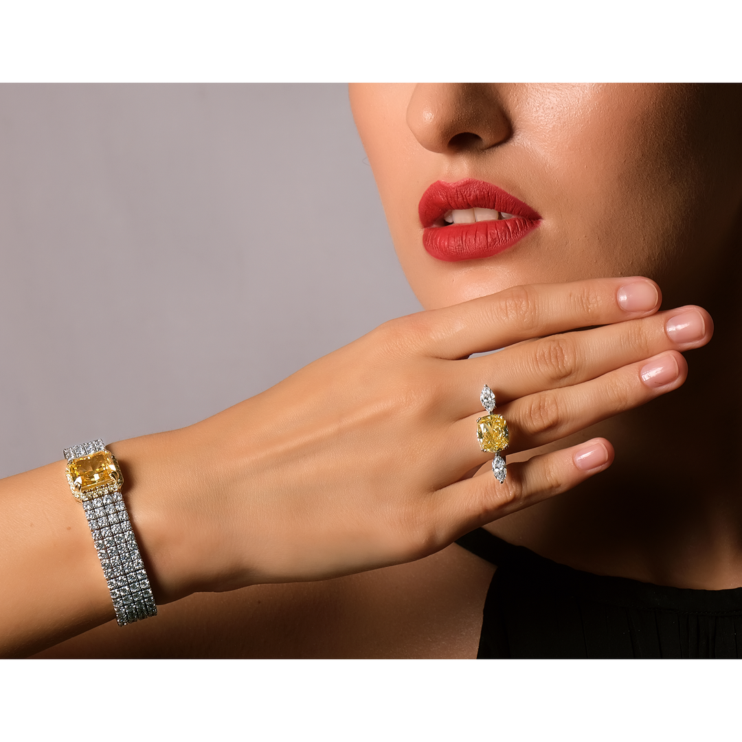 Yellow Stone Ring