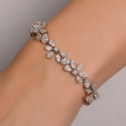 Flower bloom bracelet