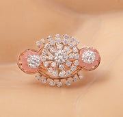 Stunning Lab-Grown Diamond Cluster Ring