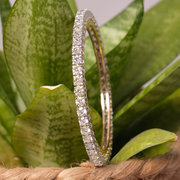 Luxurious Lab-Grown Diamond Eternity Bangle