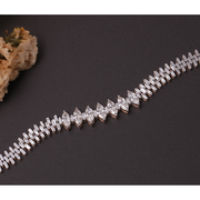 Zigzag Tennis Bracelet