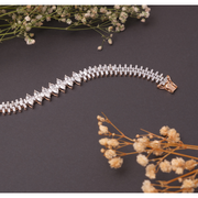 Zigzag Tennis Bracelet