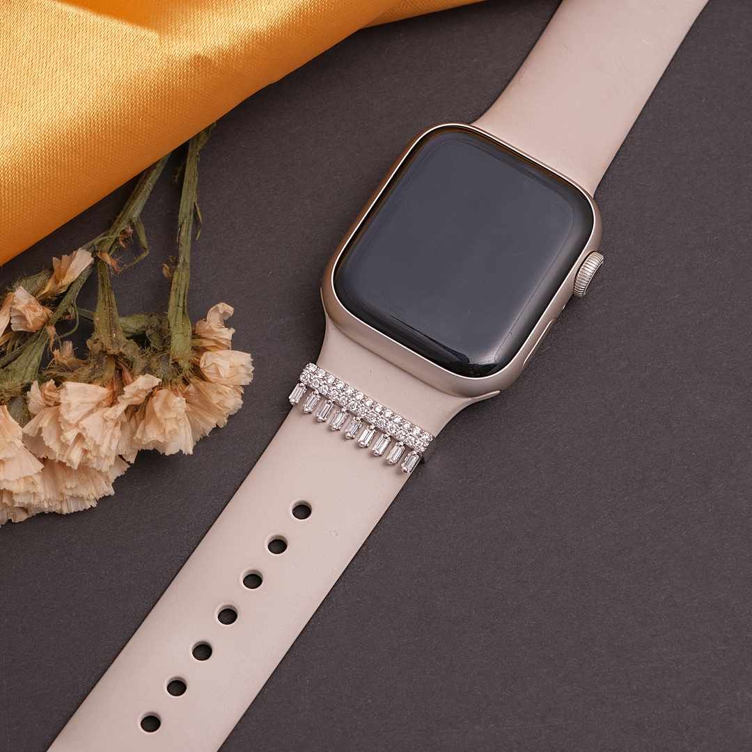 Luxurious Lab-Grown Diamond Watch Band Accessory