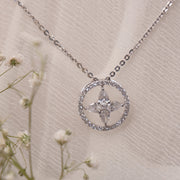 Floral Circle Pendant